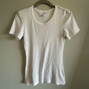Super Soft Fitted White T